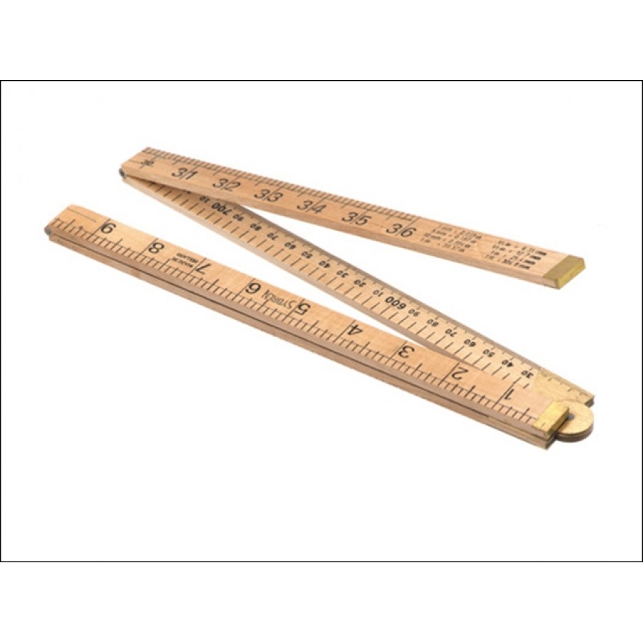 R S T Wooden Folding Rule 1000mm 39in RSR073 RST073 Wooden   RST073 900x900 