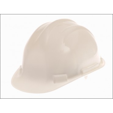 Scan Deluxe Safety Helmet White HP05