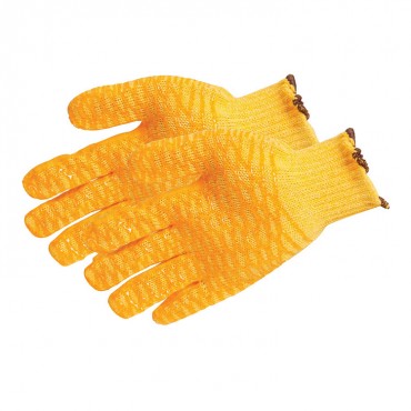 Silverline Yellow Gripper Gloves Large – 349760