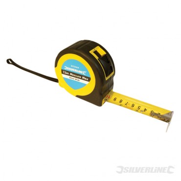 Silverline Measure Max Tape 10m x 32mm – 868502