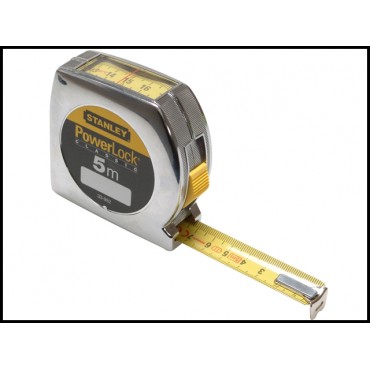 Stanley Powerlock Tape 5m Top Reader 0-33-932