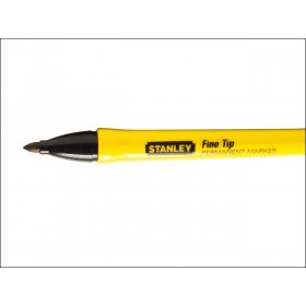 Stanley Black Fine Tip Permanent Markers (2) 0-47-316