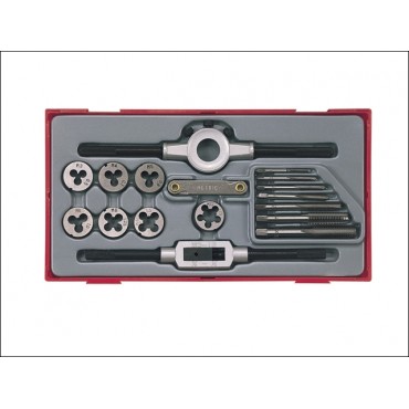 Teng TTTD17 17pc Rethreading Tap & Die Set